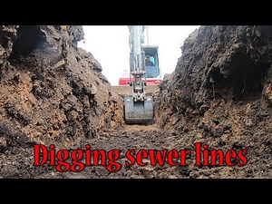 Digging Sewer Lines