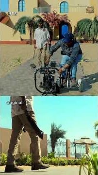 Original vs BTS🔥 | Jailer 2 | Superstar Rajinikanth | Sun Pictures | Nelson | Anirudh #shorts