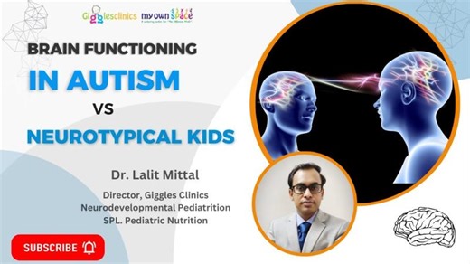 Brain functioning in Autism Vs Neurotypical kids / Dr. Lalit Mittal | Dr Lalit Mittal