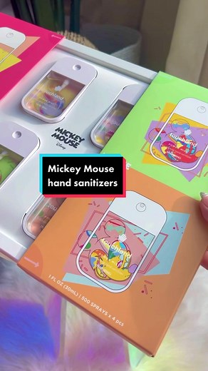 unboxing the Touchland and Disney Mickey Mouse hand sanitizer mist collection for $45. would you buy it? tysm for gifting @touchland #disneyadult