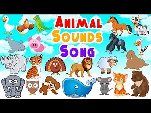Animal Sounds Song | Kids Learning Videos | LittleKidsTV