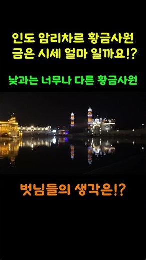 인도 암리차르 황금사원 금만 750kg 시세로 얼말까!? ㅋㅋ인도 스케일이 다릅니다. #인도여행 #배낭여행 #낭만깨비 #워니쭈니이야기 #맛여행 #암리차르황금사원 #여행