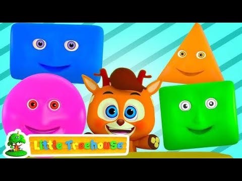 Shapes for Kids – Circle, Square, Triangle!🔺️🟢🟦