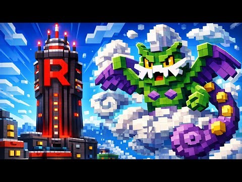I found Team Rocket's Tower and my first Ultimate Legendary! | Minecraft Cobbleverse