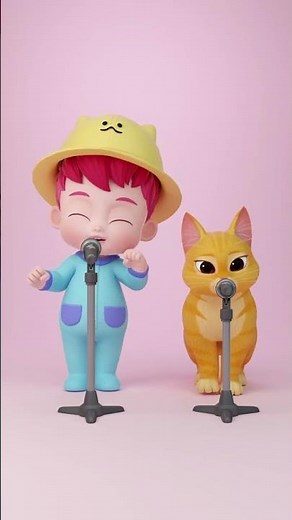 🐱 布布唱起小猫歌 🎵 喵喵超可爱！