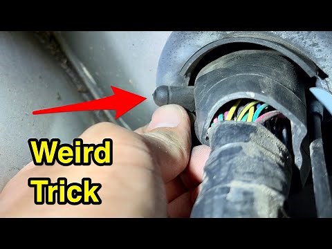 How to run wires from engine bay into the cabin through firewall - quick & easy method.