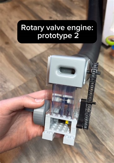 Rotary valve engine prototypes part 2