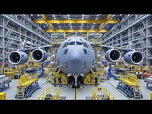 How the C-17A Globemaster III Is Built for Heavy Airlift – Inside Boeing’s Factory (Full Process)