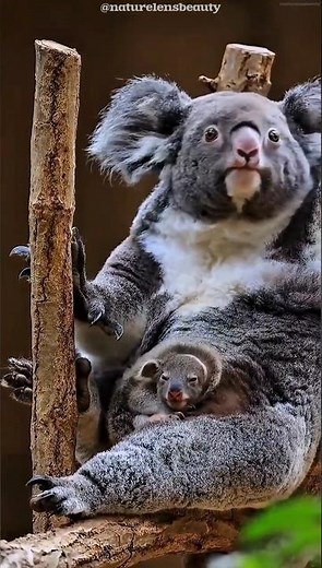 Koala: The Sleepy but Scary Australian Animal! #shorts