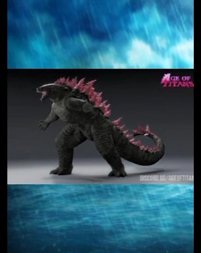 evolved godzilla remodel new teaser!!/Age of Titans revamp update/Roblox/DAVIDGAMER