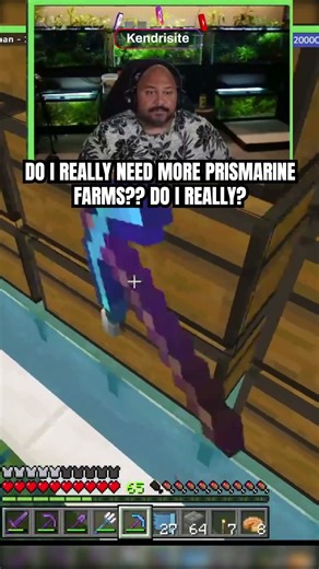 Should I make more prismarine stuff? #minecraftshorts #clips #shorts #reels #minecraft