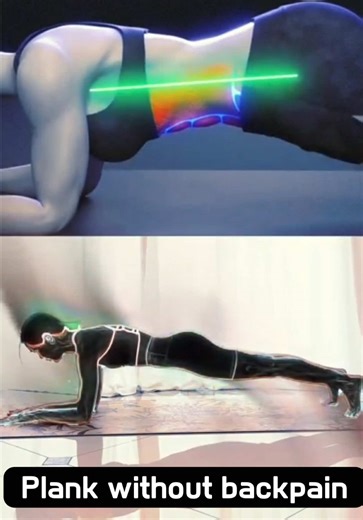 Correct Plank Form to Avoid Back Pain