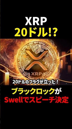 【リップル（XRP）】Ripple20ドル目前！？今年のSwellが爆上げトリガー？！