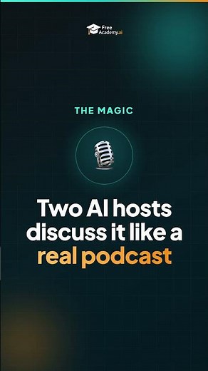 Turn your notes into a podcast (free)