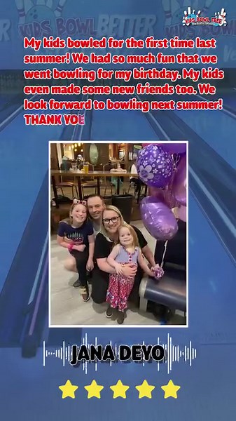 Kids Bowl Free All Summer Long!
