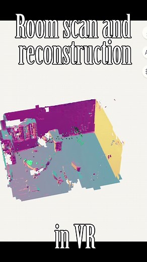 #vr Room Reconstruction #project