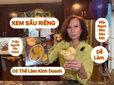 Durian Ice Cream . A Delicious, Smooth, and Creamy Business Recipe