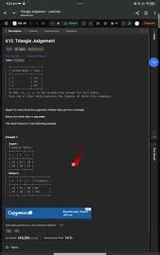 LeetCode Top 50 SQL | Question 32 | Triangle Judgement | LeetCode 610 | Interview Questions