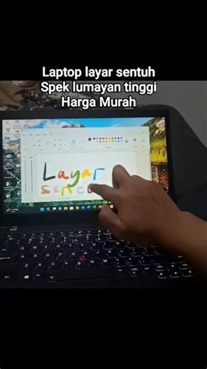 Laptop Layar Sentuh Murah Spek Lumayan Tinggi Lenovo Thinkpad T480s 3jutaan #laptopreview #laptop