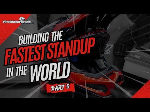 Part #5 of Building the Fastest Standup JetSki in the World at ProWatercraft