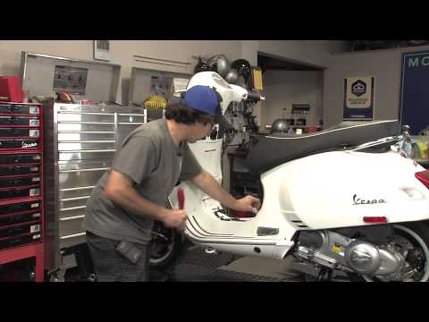 How to Replace the Battery on a Modern Vespa