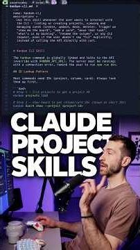 Teach Claude your tool with a project-level skill...
