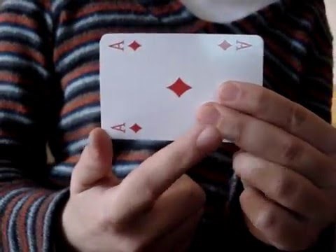 Learn a card trick (flick switch)