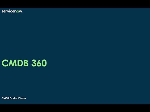 New CMDB 360 feature for MultiSource CMDB data