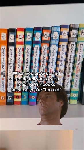 71K views · 555 reactions | You’re never too old to read the hilariously tragic life of Greg Heffley #wimpykid #diaryofawimpykid #books #willferrell #stepbrothers #MemeCut #Meme | Diary of a Wimpy Kid | Facebook