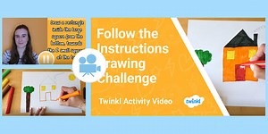 LKS2 (Ages 7-9) Activity Video: Instructional Drawing