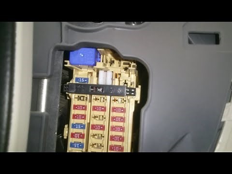 NISSAN SENTRA Fuse Box Location