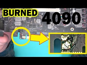 4090 burned PCIE repair