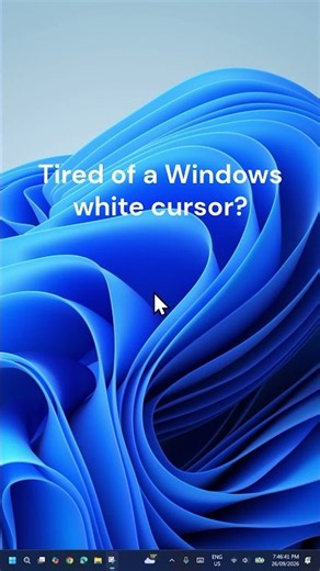 Make your Windows Cursor Black NOW!