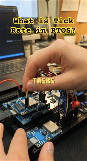 What is Tick Rate in RTOS? #embeddedsystems #firmware #freertos #rtos #embeddedlearning