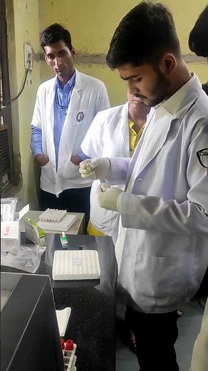 RPR (Rapid Plasma Reagin) Test In Microbiology.