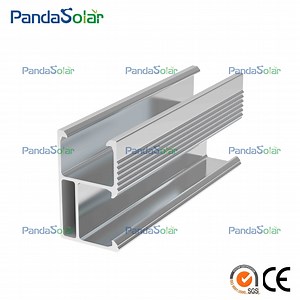 [Hot Item] Pandasolar R42 Aluminium Solar Side and Top Rail for Roof Mounting System