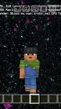 im in space,😱#minecraft