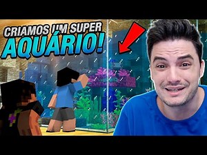 CONSTRUÍMOS UM SUPER AQUÁRIO NO MINECRAFT #2-32