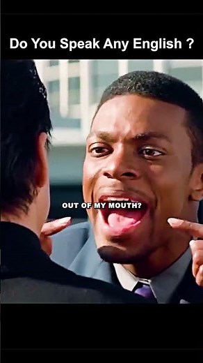Do You Understand the Words Coming Out of My Mouth? #RushHour #jackychan #Comedy