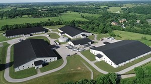 Bird’s-eye view of Woodford Reserve Distillery
