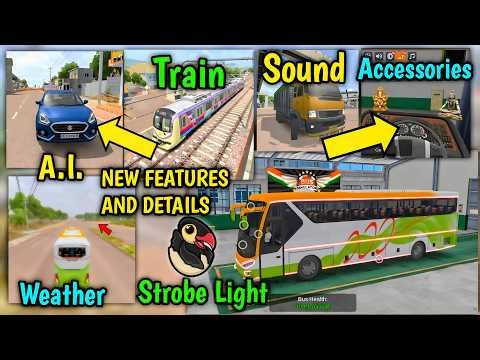 🚚Attention To New Details In Bus Simulator India By Maleo New Update Wishlist 🏕 | Bus Gameplay