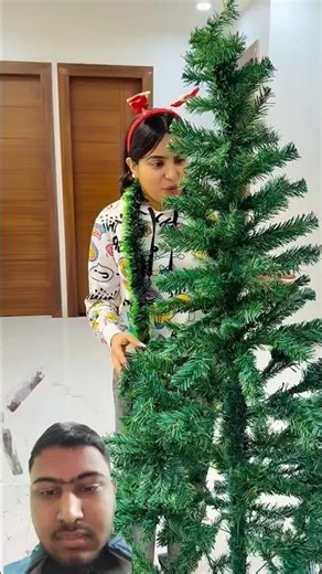 Humne kiya Christmas Tree Setup 😍🎄🎅 #priyalkukreja #shorts #ytshorts #christmas