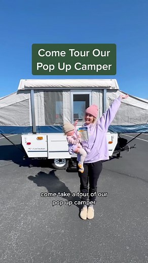 Family Pop Up Camper Tour for Adventurous Camping
