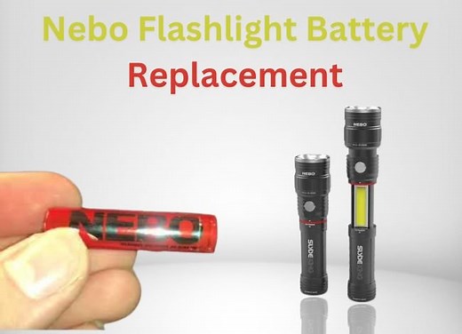 How to change the batteries in a Nebo Slyde flashlight? - Tactical Flashlights