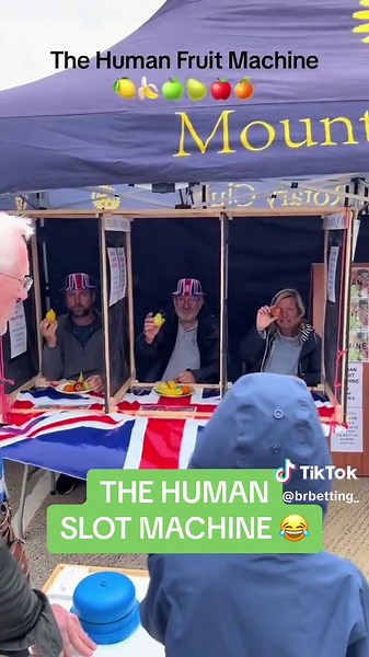 The Human Slot Machine 😂