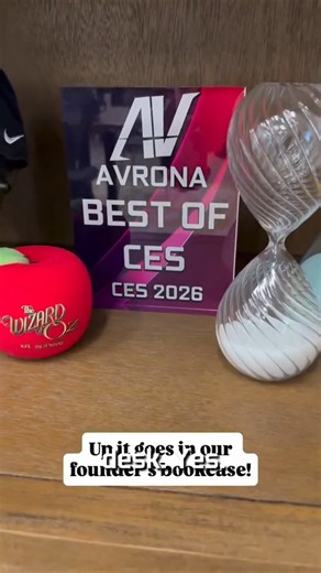 Our Award Ended up in This CEO’s Office! #tech