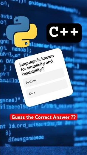 (Q&A) Which language is known for simplicity and readability?