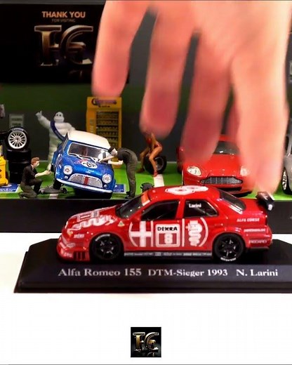 The Italian DTM Killer! | 1/43 Alfa Romeo 155 V6 TI (Minichamps)