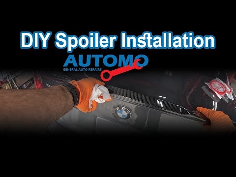 DIY Carbon Fiber Spoiler Installation