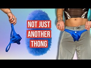 The Midnight Thong Every Guy Wants 💙 | Spandex Done Right